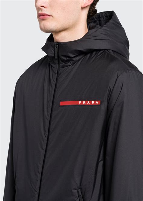 rain jacket prada|prada coats on sale.